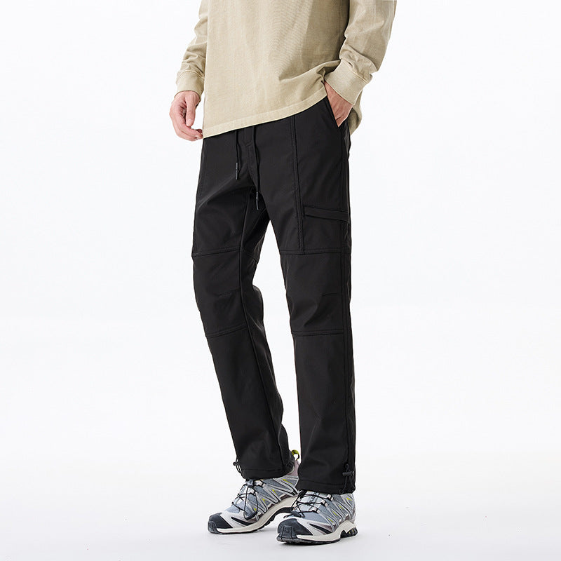 Herren Technische Utility-Cargohose mit verstärkten Kniepaneelen und verstellbarem Saum Nord Taschen