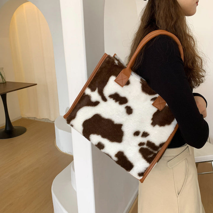 Damen elegante Beuteltasche im tierischen Leoparden-Design Nord Taschen