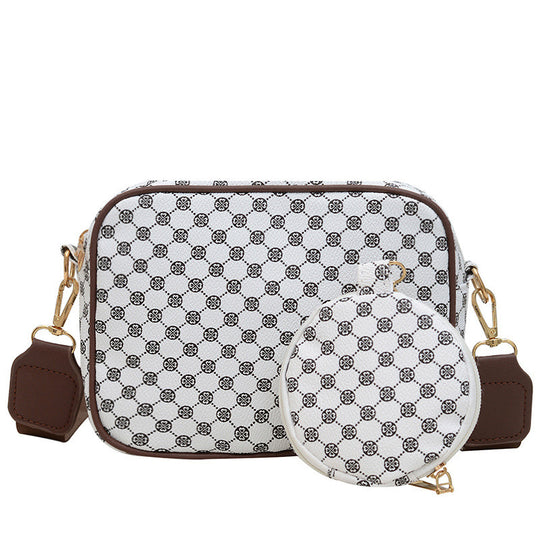 Damen elegante Umhängetasche mit herausnehmbarem Kosmetiktäschchen Nord Taschen