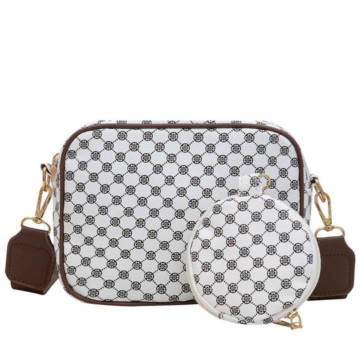 Damen elegante Umhängetasche mit herausnehmbarem Kosmetiktäschchen Nord Taschen