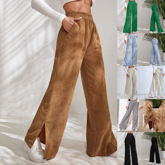 Damen Lässige und bequeme Cordhose Nord Taschen