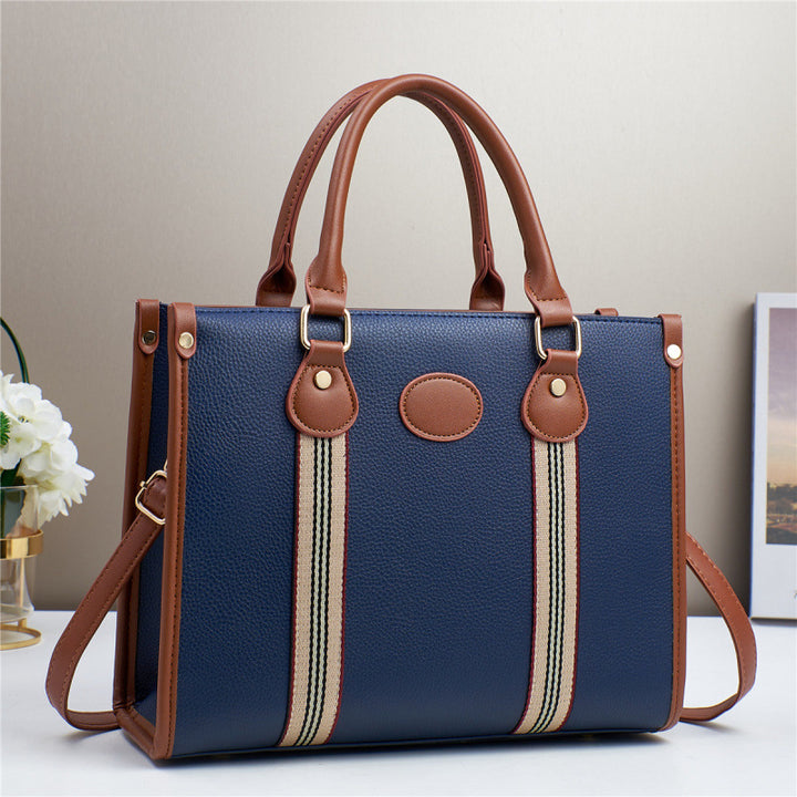 Damen elegante Handtasche mit luxuriösem Steppmuster und abnehmbarem Schultergurt Nord Taschen