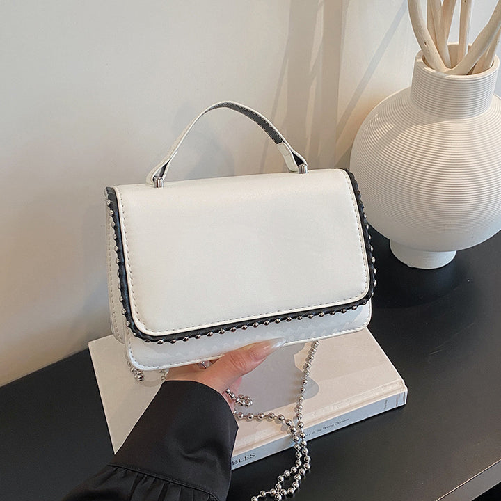 Damen stilvolle Umhängetasche mit eleganten Perlenakzenten Nord Taschen