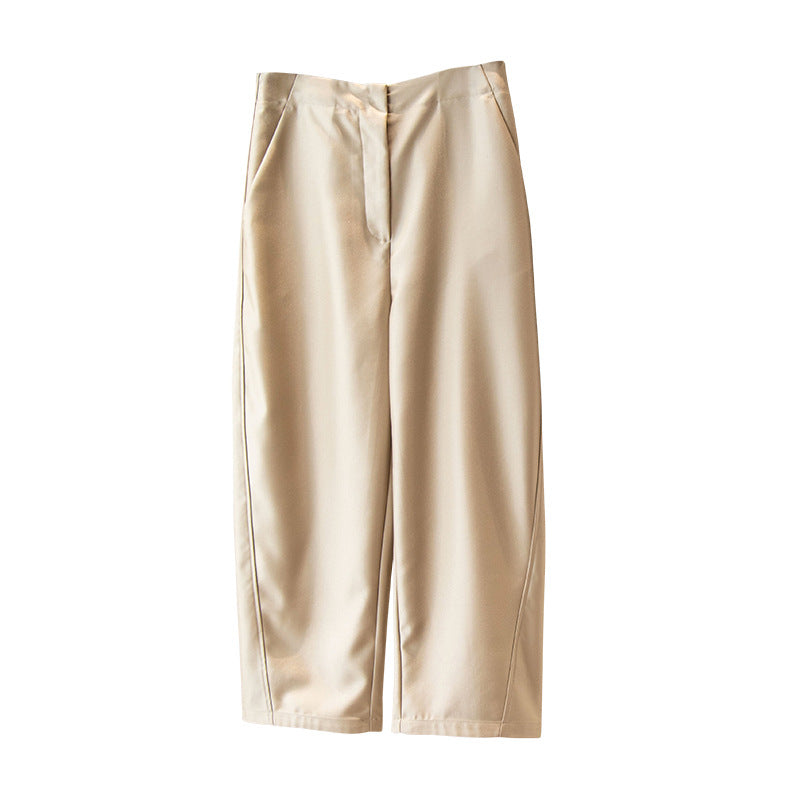 Damen Elegante weite Stoffhose Nord Taschen