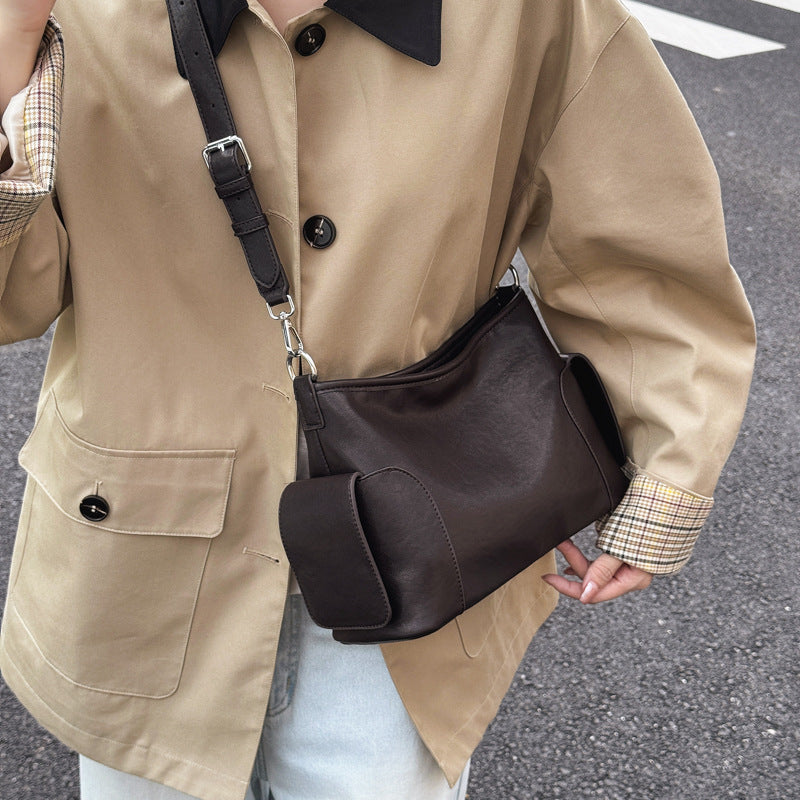 Damen Umhängetasche aus hochwertigem Kunstleder mit modischem Design Nord Taschen