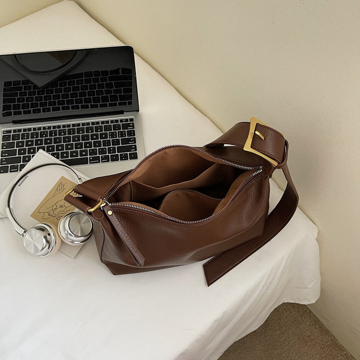 Damen zeitlose Hobo-Tasche mit lässigem Chic Nord Taschen