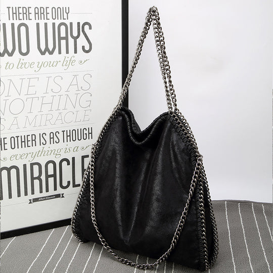 Damen Hobo-Tasche mit eleganter Kettenakzent und geräumigem Innenraum Nord Taschen