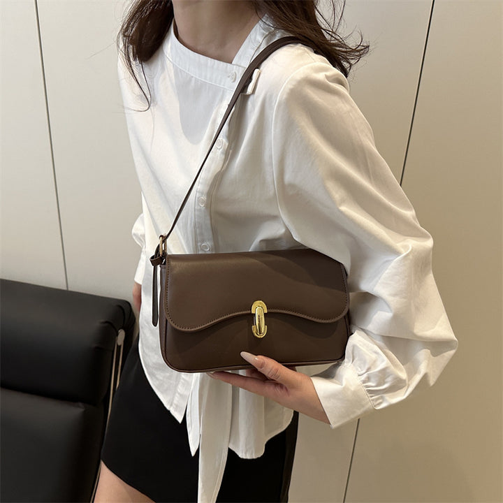 Damen Umhängetasche mit elegantem Drehverschluss Nord Taschen
