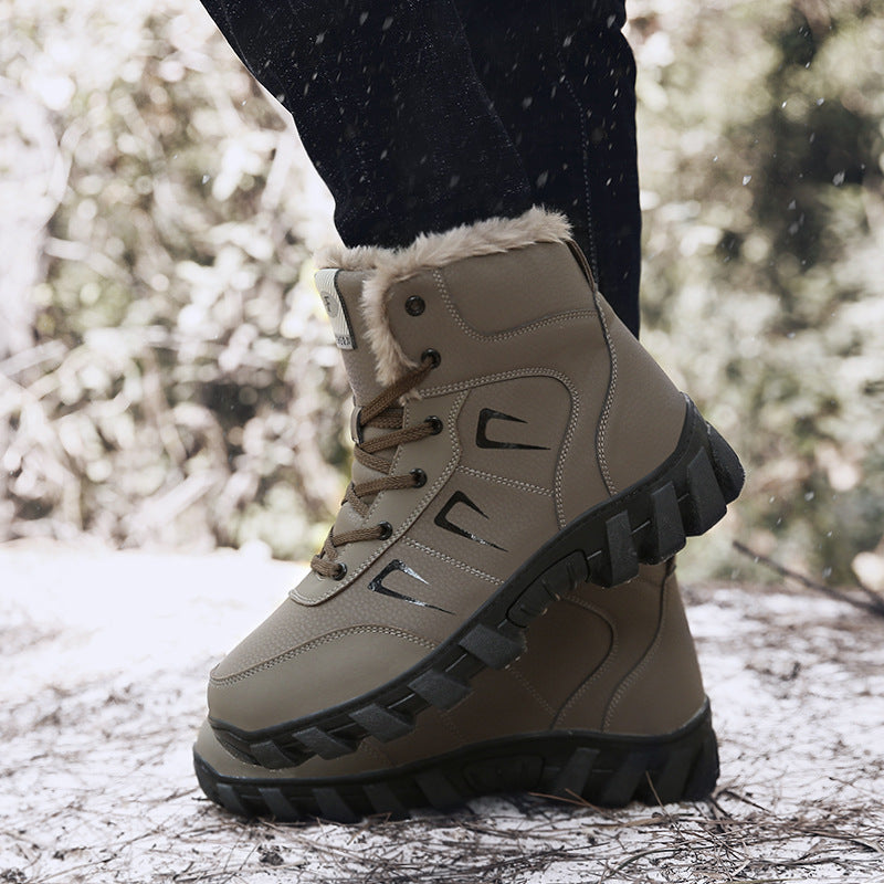 Damen Gefütterte Winter‑Ankle‑Boots mit Teddyfutter und griffiger Offroad‑Sohle Nord Taschen