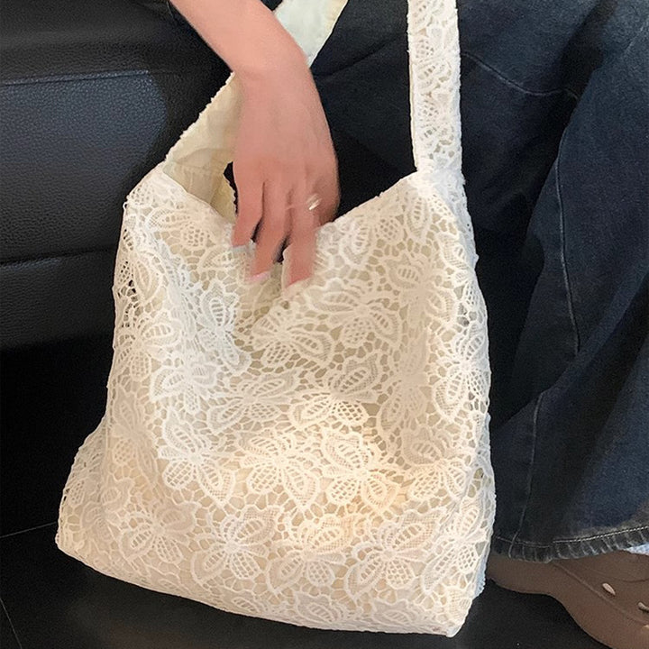 Damen Hobo-Tasche mit romantischer Spitze Nord Taschen