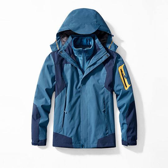 Herren atmungsaktive Outdoor-Windejacke Nord Taschen
