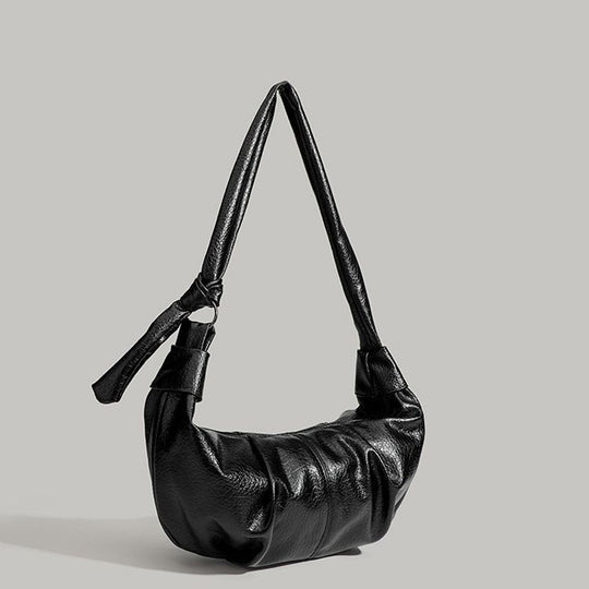 Damen Schultertasche mit gefaltetem Design und elegantem Tragegriff Nord Taschen