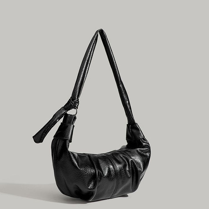 Damen Schultertasche mit gefaltetem Design und elegantem Tragegriff Nord Taschen