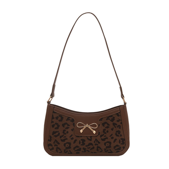 Damen Umhängetasche mit Leopardenmuster und elegantem Kettenriemen Nord Taschen