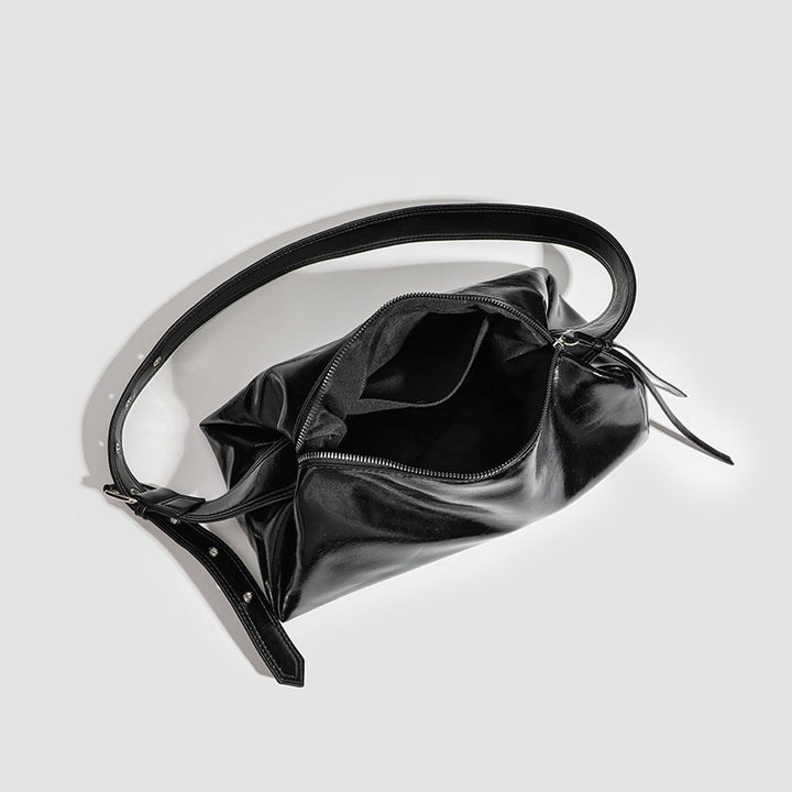 Damen modische Umhängetasche mit elegantem Drapé Nord Taschen