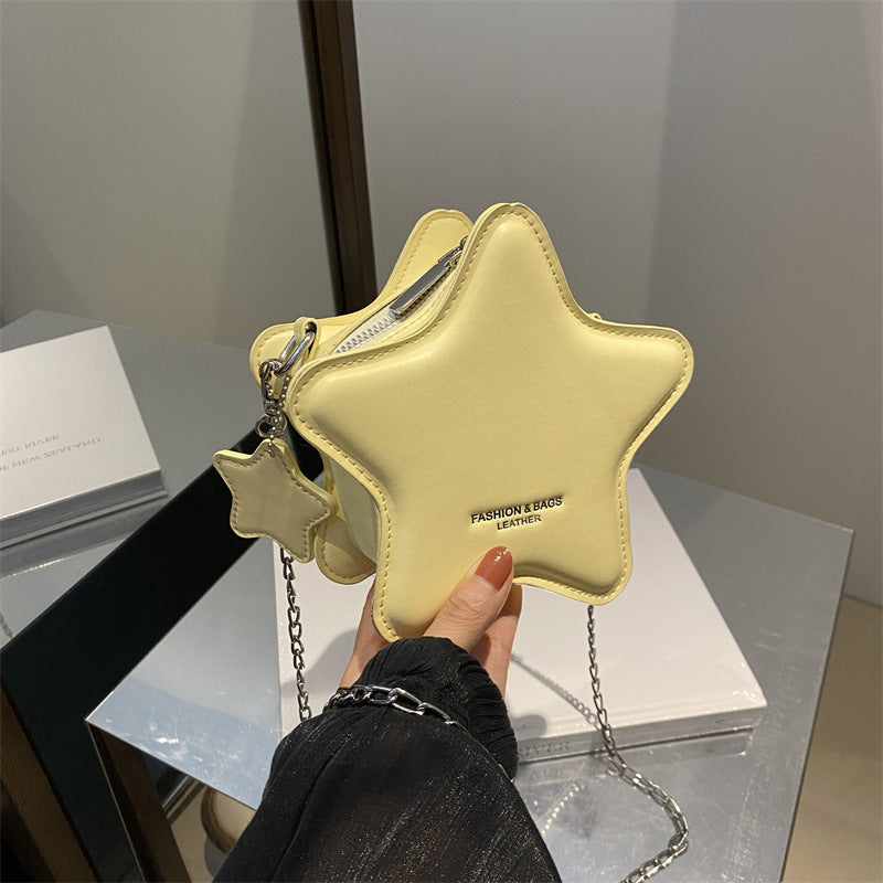 Damen Umhängetasche im schimmernden Sternendesign Nord Taschen