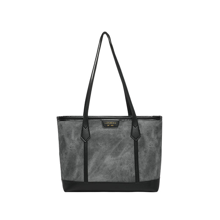 Damen elegante Tragetasche mit verspieltem Anhänger Nord Taschen