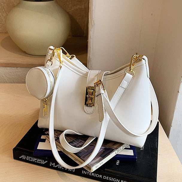 Damen elegante Umhängetasche mit strukturierter Tasche Nord Taschen