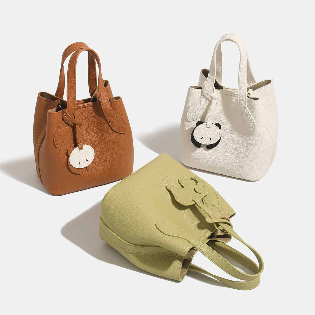 Damen Taschen mit verspieltem Elefanten-Anhänger Nord Taschen