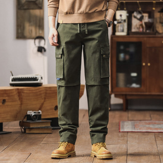 Herren Cargohose im Workwear‑Look mit verstärkten Kniepaneelen und Kordelbund Nord Taschen