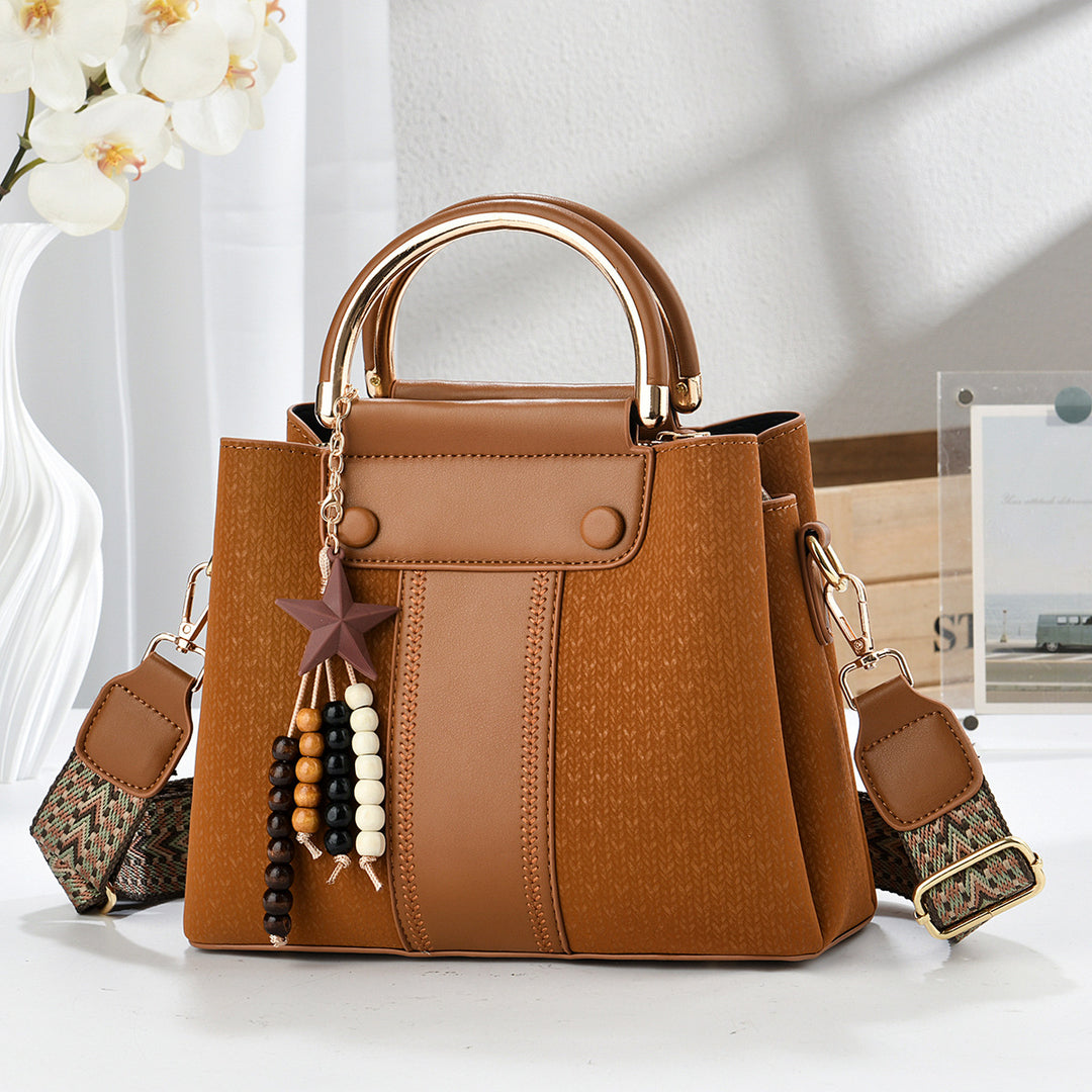 Damen modische Handtasche mit strukturiertem Design und stilvollen Akzenten Nord Taschen