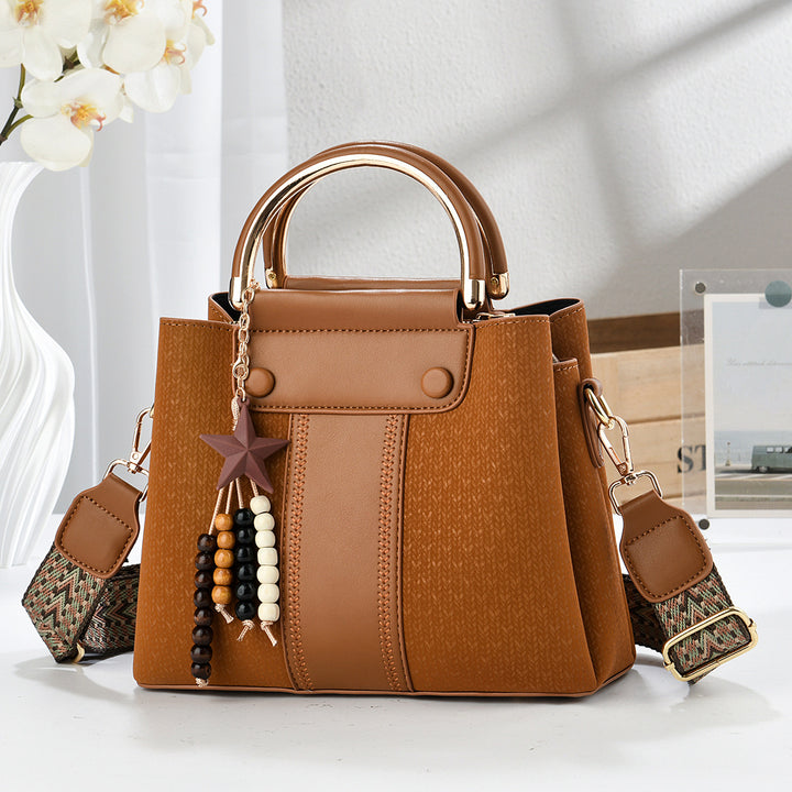 Damen modische Handtasche mit strukturiertem Design und stilvollen Akzenten Nord Taschen
