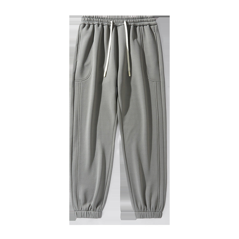 Herren Bequeme athletische Jogginghose mit Tunnelzug und elastischen Knöchelbündchen Nord Taschen