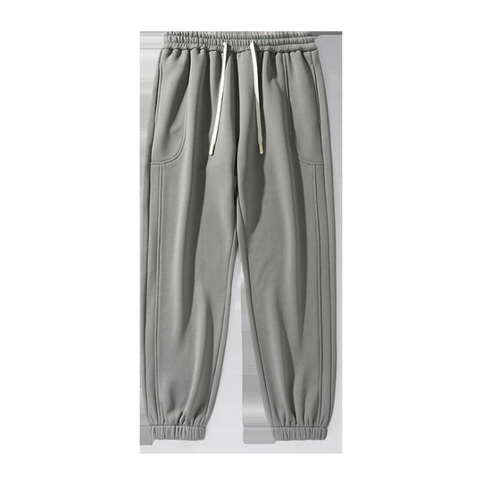 Herren Bequeme athletische Jogginghose mit Tunnelzug und elastischen Knöchelbündchen Nord Taschen
