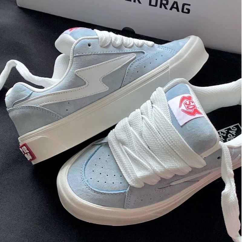 Damen lässige Sneaker aus hochwertigem Wildleder mit dämpfender Sohle Nord Taschen