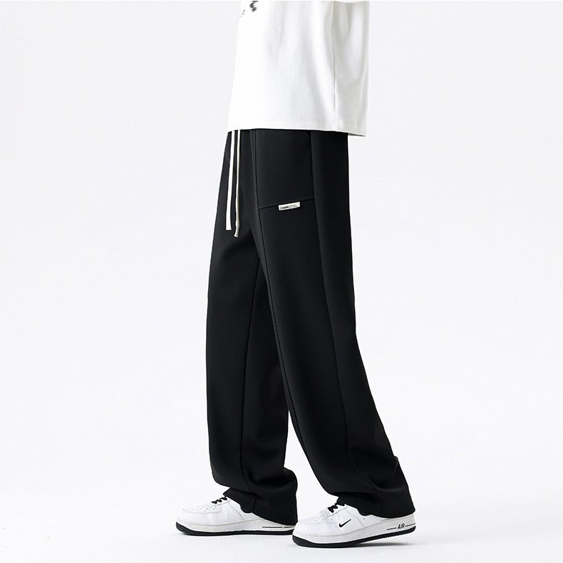 Damen Lounge-Hose mit weitem Bein, elastischem Bund & Seitentaschen Nord Taschen