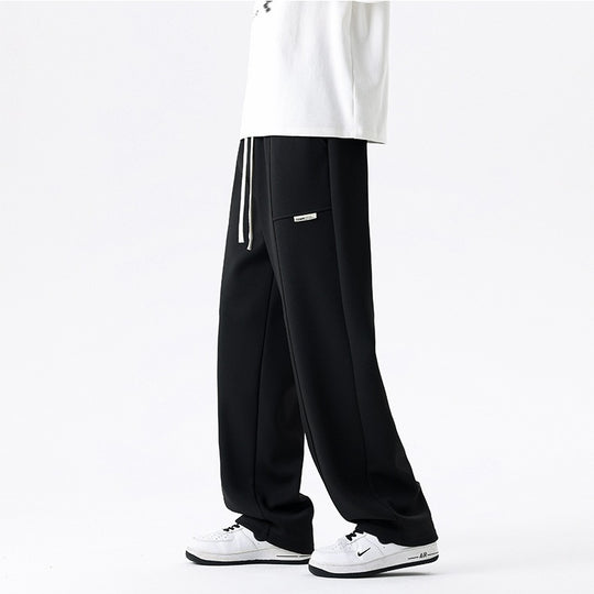 Damen Lounge-Hose mit weitem Bein, elastischem Bund & Seitentaschen Nord Taschen