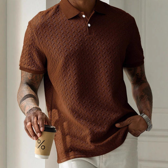 Herren Poloshirt im eleganten Design Nord Taschen