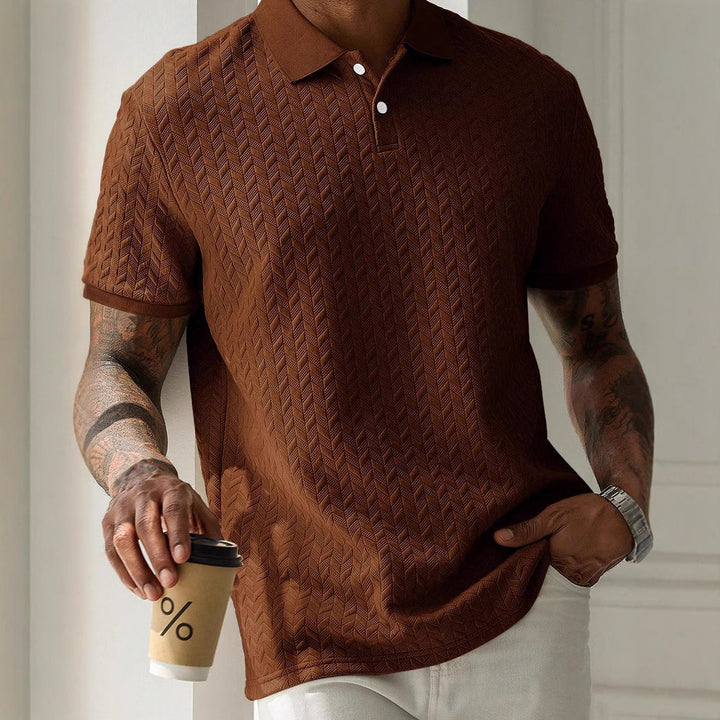 Herren Poloshirt im eleganten Design Nord Taschen