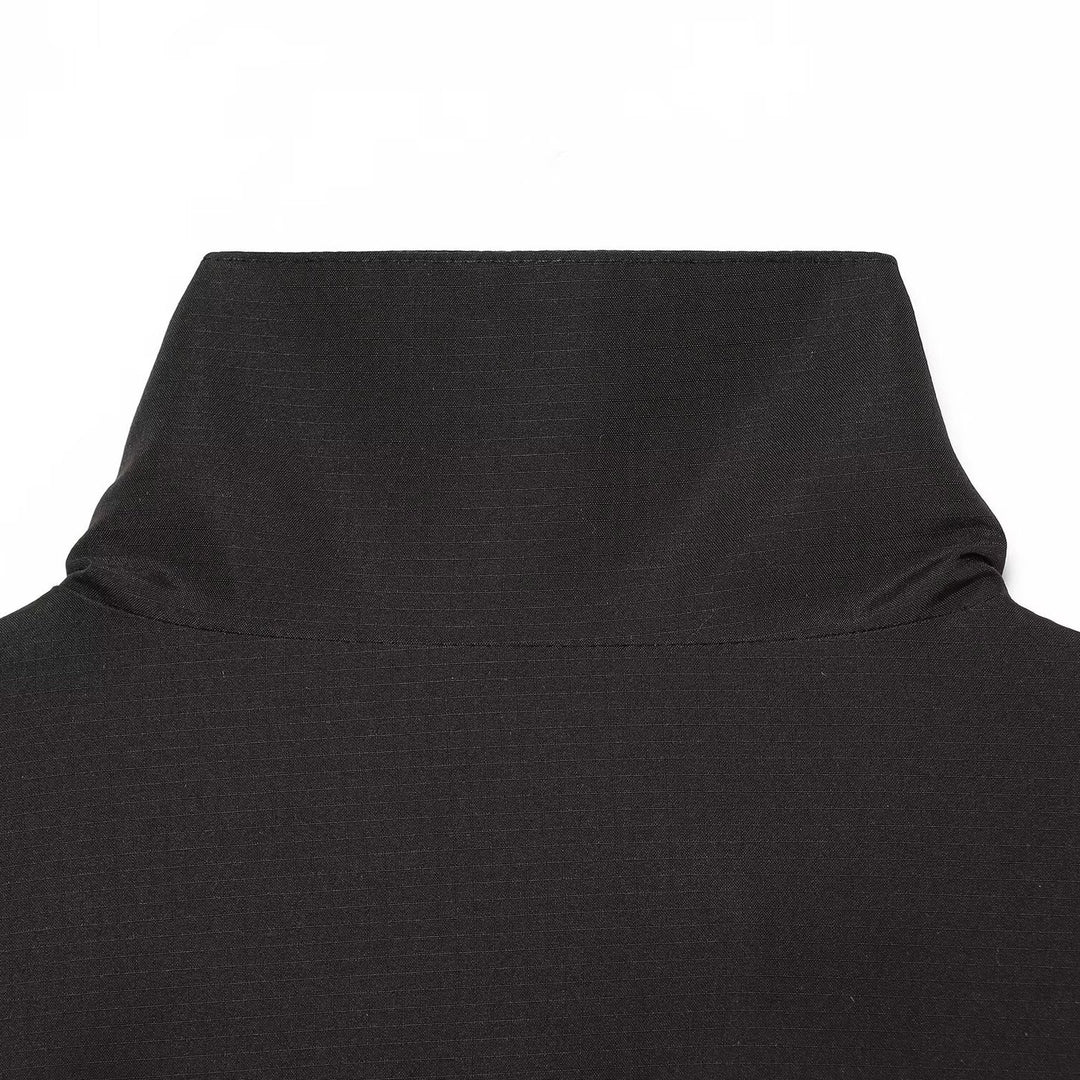 Damen Windbreaker‑Jacke im Blouson‑Schnitt mit Stehkragen, Tunnelzug und Tüllsaum Nord Taschen