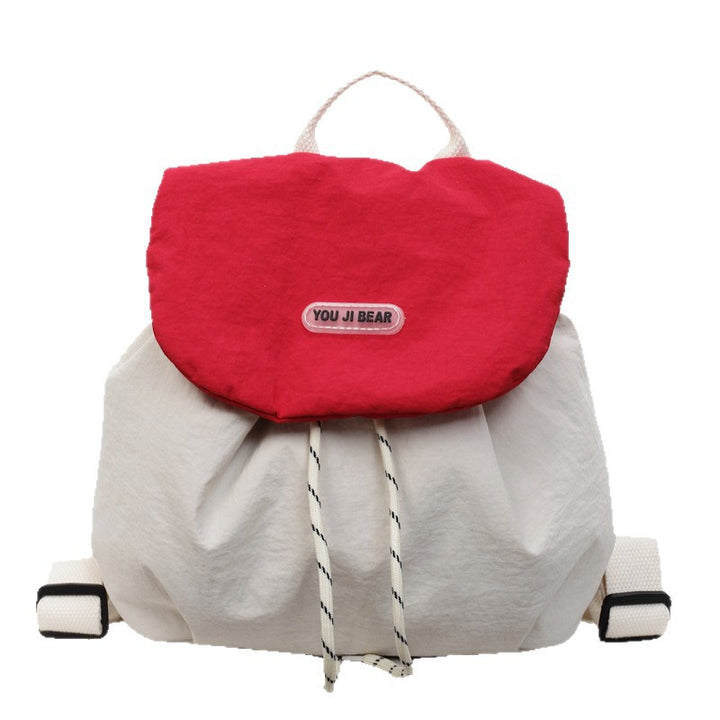 Damen Mini-Rucksack mit praktischem Kordelzug und weichem Baumwollmaterial Nord Taschen