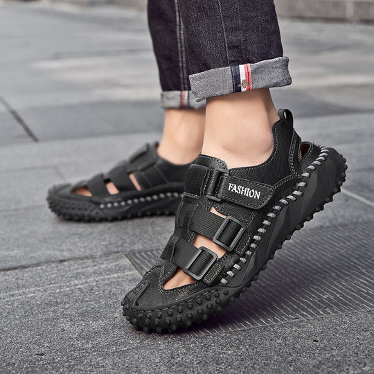 Herren Sportliche Freizeitsandalen mit verstellbaren Riemen und rutschfester Sohle Nord Taschen