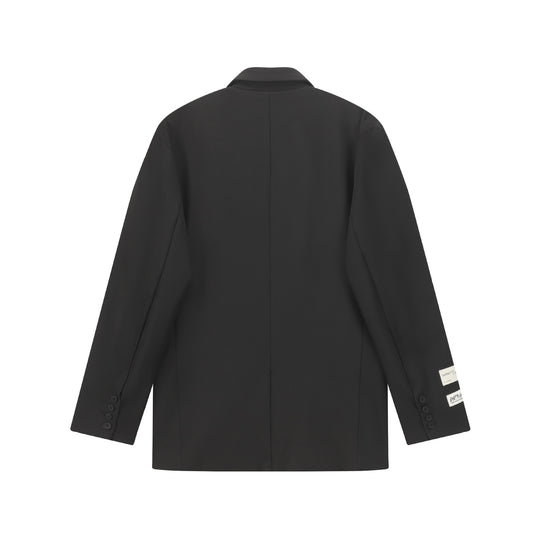 Damen Oversize Blazer mit Reverskragen, Zweiknopfleiste und Pattentaschen Nord Taschen