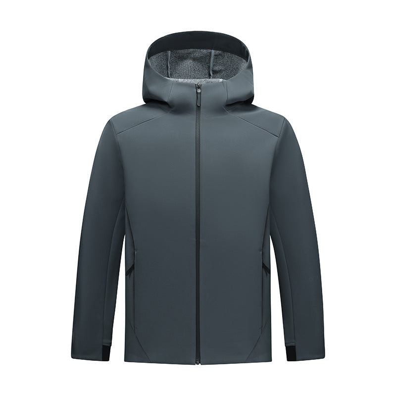 Damen Taillierte Softshelljacke mit Kapuze und Fleecefutter Nord Taschen