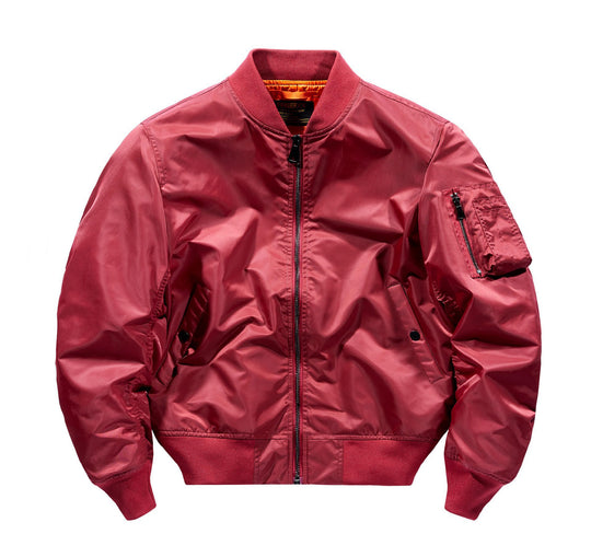 Herren Sportliche und modische Bomberjacke Nord Taschen