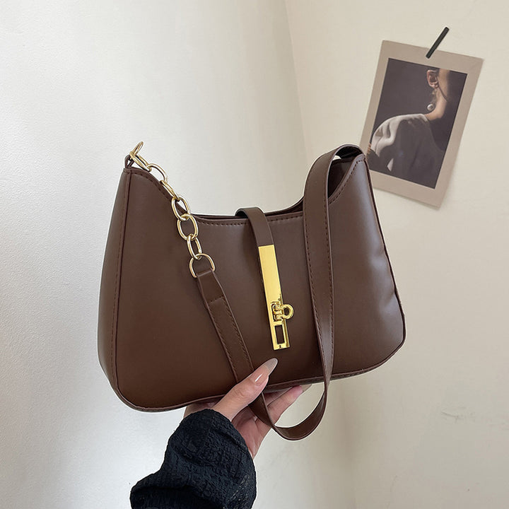 Damen Hobo-Tasche mit strukturiertem Design und schickem goldenen Verschluss Nord Taschen