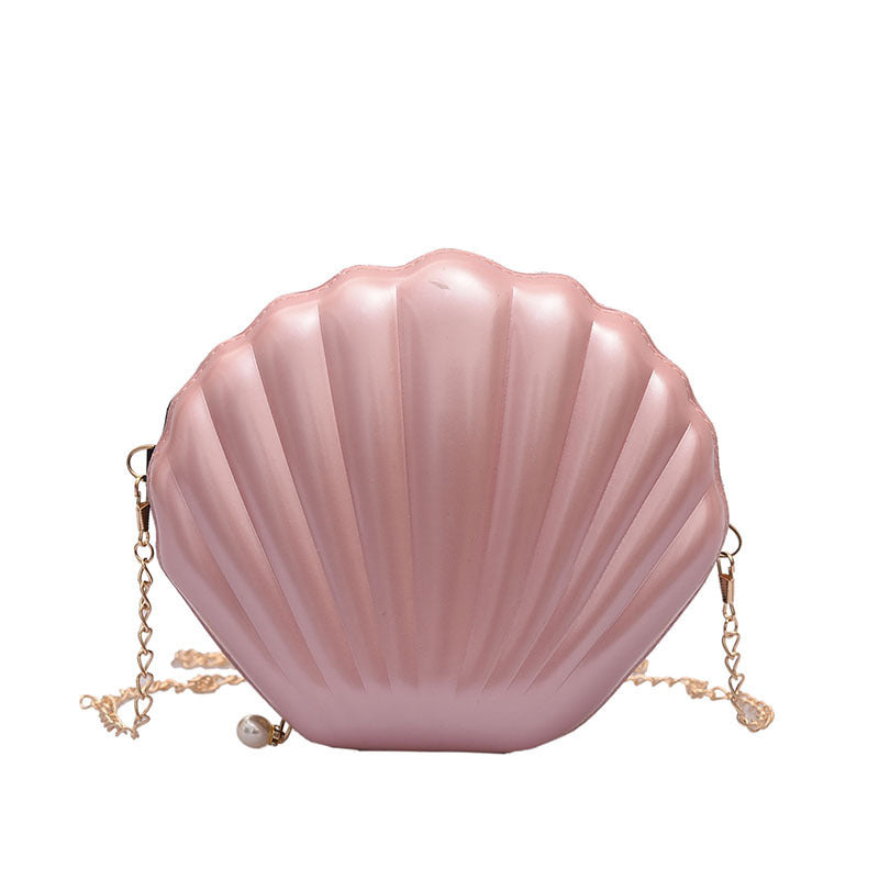 Damen elegante Clutch im Muschel-Design Nord Taschen