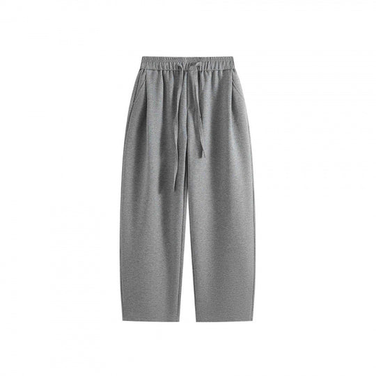 [Damen] Weite Highwaist-Loungehose mit Kordelzug, elastischem Bund und Seitentaschen Nord Taschen