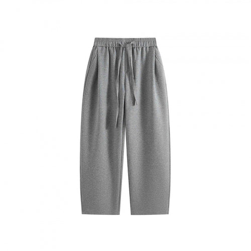 [Damen] Weite Highwaist-Loungehose mit Kordelzug, elastischem Bund und Seitentaschen Nord Taschen