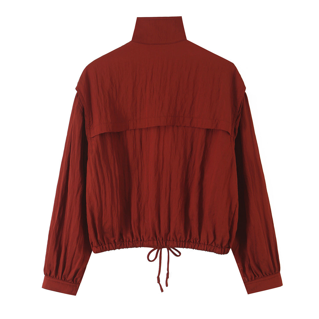 Damen Hochtaillierte Wide‑Leg Stoffhose mit Bundfalten und Bindegürtel Nord Taschen
