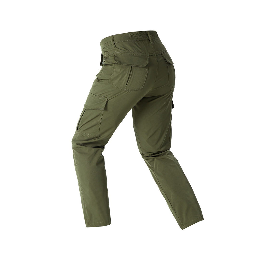 Herren Leichte Stretch-Cargohose mit mehrfachen Klappentaschen & tapered Schnitt Nord Taschen