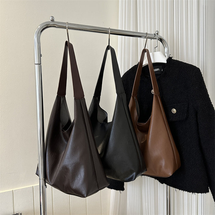 Damen Hobo-Tasche aus hochwertigem Kunstleder mit geschmeidigem Tragegriff Nord Taschen