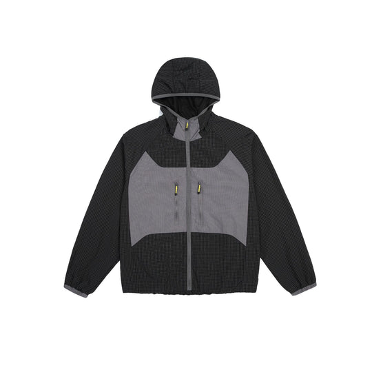 Unisex Leichte Kapuzen-Windjacke mit Ripstop‑Material, Colourblock‑Einsätzen und Fronttaschen Nord Taschen