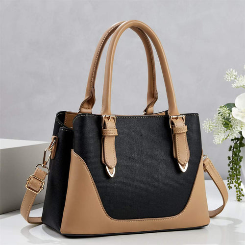 Damen elegante Handtasche mit verstellbarem Schulterriemen Nord Taschen