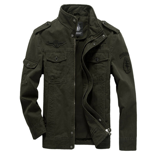 Herren Modische Freizeitjacke mit praktischen Taschen Nord Taschen