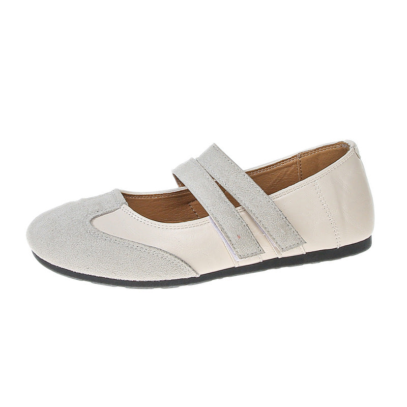 Damen Ballerina-Schuhe mit doppelt verstellbarem Riemen Nord Taschen